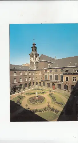 BF21645 liege belgium abbaye benedictine de la paix notre dame front/back image