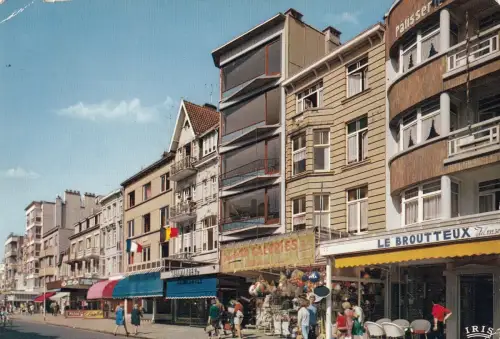 BF25018 koksijde bad zeelaan belgium front/back image