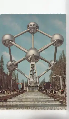 BF29189 atomium bruxelles belgium front/back image