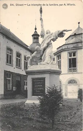 BF34421 dinant triomphe de la lumiere a wertz belgium front/back scan