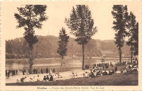 B58711 Nievelles Plaine des Sports Reine Astrid vue de lasc belgium