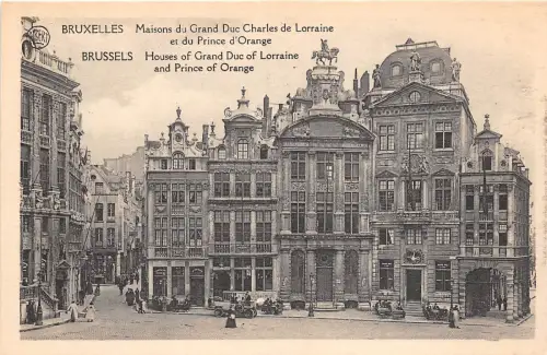 BF34544 bruxelles maisons du grand duc charles belgium front/back scan