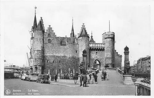 BF34379 anvers le steen belgium front/back scan