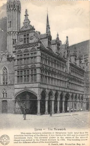 BF34699 ypres the newwork belgium front/back scan