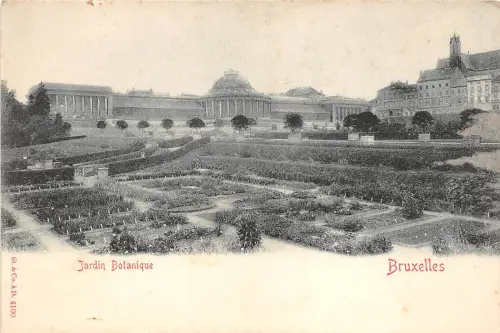 BF34658 bruxelles jardin botanique belgium front/back scan
