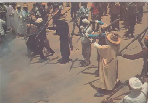 BF17662 baroud danses folklorique du sud types algeria front/back image