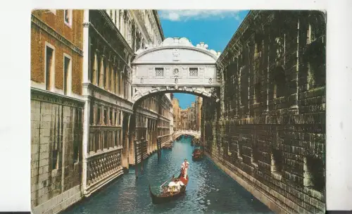 BF23143 venezia ponte dei sospiri italy front/back image