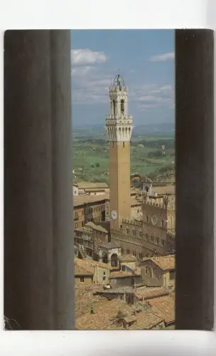 BF23437 siena palazzo comunale italy front/back image