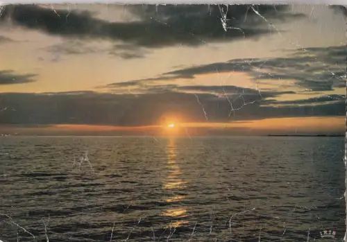 BF25192 coucher de soleil france front/back image