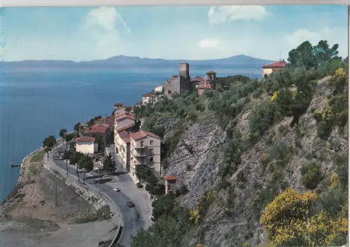 BF23608 passignano sul trasimeno scorcio panoramica italy front/back image