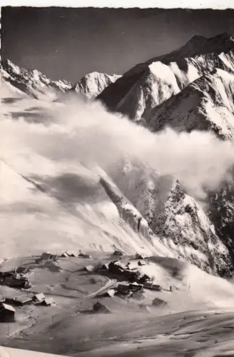 BF13837 alpe de venosc isere la niege a cesse de tomber france front/back image