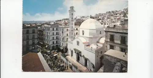 BF17684 alger la blanche moschee ben fares algeria front/back image