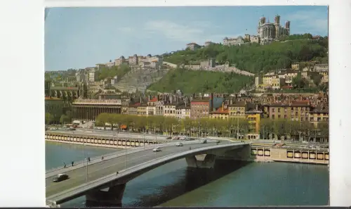 BF31387 lyon le pont marechal julin sur la saone france front/back image