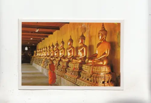 BF27951 wat photo images of buddhist phra from m bangkok thailand front/back image