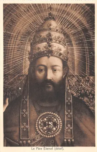 BR44590 Der ewige Vater Großkathedrale St. Bavon Lackbilder Belgien