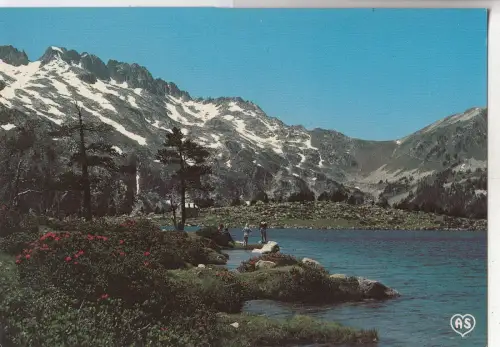 BF24934 pyrenees dans le massif de neouvielle france front/back image