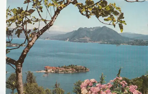 BF23610 lago maggiore isola bella pittoresco italy front/back image