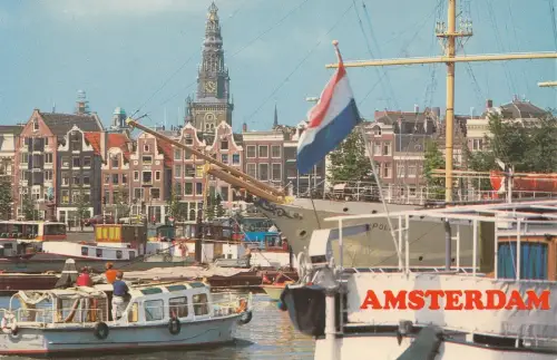 BF24171 Amsterdam Schiff Niederlande Vorder-/Rückseite Bild