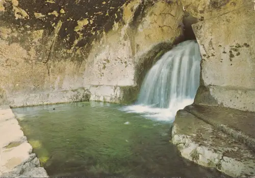 BF23366 siracusa interno cascata del nifeo italy front/back image