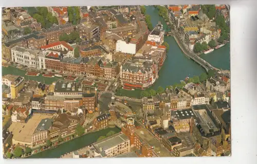 BF29603 luchtopname van de munttoren amsterdam niederlande front/back image