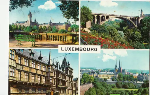 BF12804 luxembourg multi views front/back image