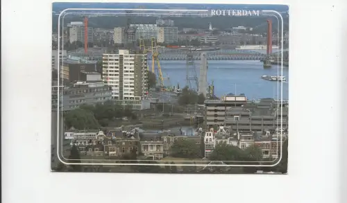 BF29583 rotterdam a bird s eye view netherland front/back image