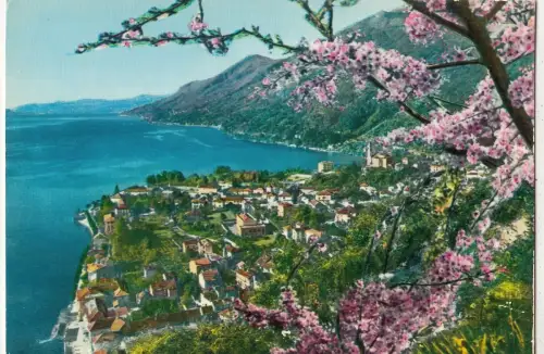 BF23111 lago maggiore cannero riviera italy front/back image