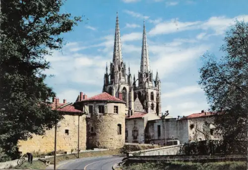 BF24705 bayonne le chateau vieux la cathedrale france Vorder-/Rückbild