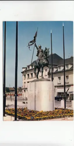 BF19622 compiegne oise statue de jeanne d arc france front/back image