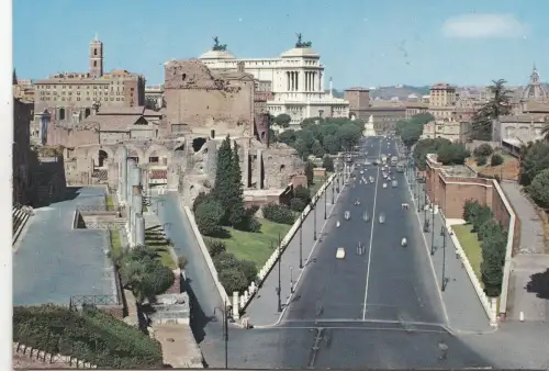 BF23654 via dei fiori imperiall roma italy front/back image