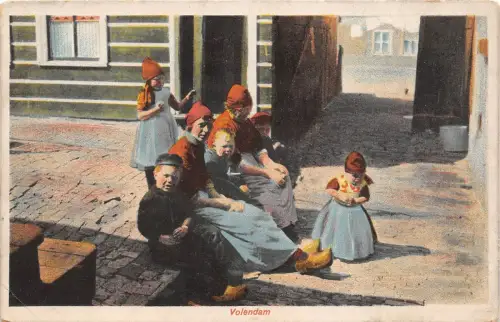 B4734 Niederlande Volendam Nadruk Verboden Front/Back Scan