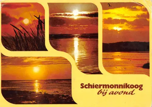 BT4678 Schiemonnikoog bih avond Netherlands