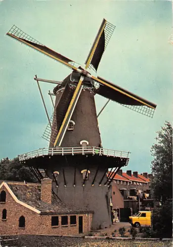 BT1198 moulin a vent windmill mill windkorenmoulen de kroon arnhem netherlands