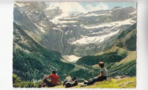 BF20462 gavarnie h p halte face au cirque france front/back image