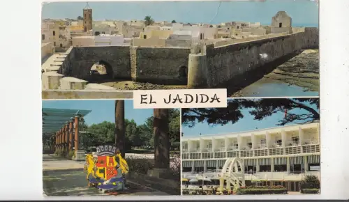BF27942 el jadida morocco et armoires de la ville front/back image