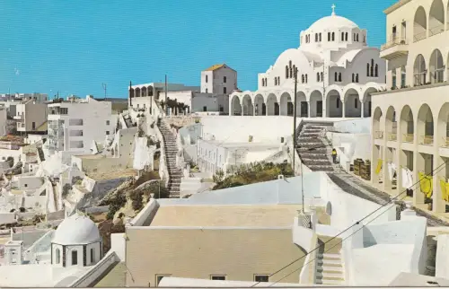 BF26101 Thera Ansicht der Stadtmitte Vorder-/Hinterbild