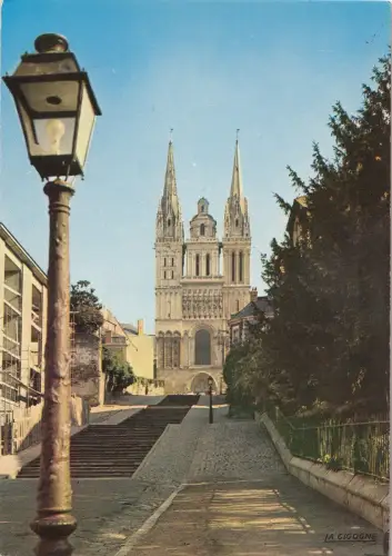 BF15394 angers la catehrale france front/back image