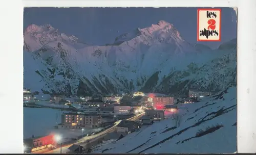 BF24408 dauphine vue generale de nuit tete de lauranour france front/back image