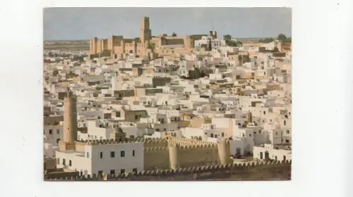 BF27114 sousse la medina et ses remparts tunisia front/back image