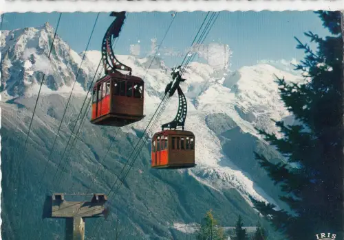 BF20762 le mont blanc et l aigiul chamonix mont blanc france front/back image