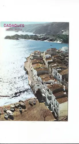 BF13733 cadaques costa brava spainla bravia belleza de su paio front/back image