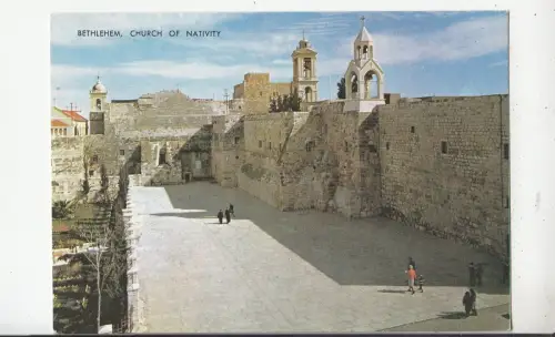 BF27192 Bathlehem Geburtskirche Basilika Israel Vorder-/Rückbild
