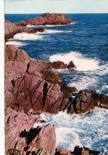 BF13376 sur les bords de la corniche d or france front/back image