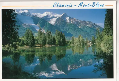BF19987 chamonix mont blanc france front/back image
