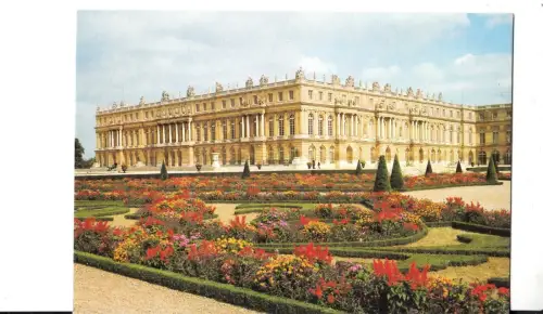 BF15243 le chateau parterre sud versailles france front/back image