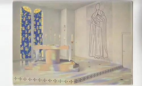 BF20933 chapelle du rosaire a vence relaisee par henri france front/back image