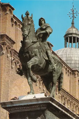 BF12907 monumento a barolomeo colleoni venezia italy front/back image