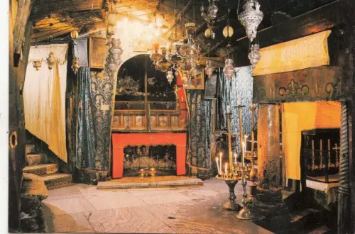 BF12511 Bethlehem Krippenkirche Israel Vorder-/Rückseite Bild