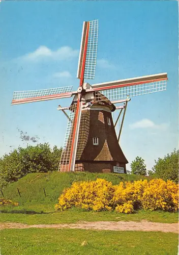 BT1204 aalden gemeente zweelo moulin a vent windmill mill netherlands windmolen