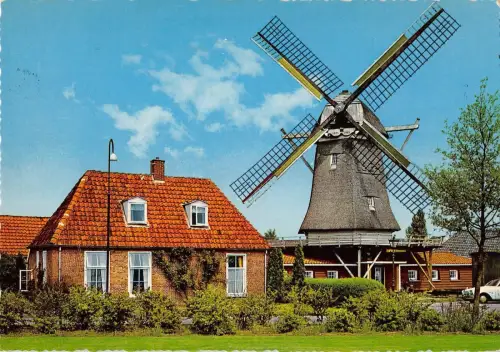 BT1191 omen molen op de oord netherlands moulin a vent windmill mill windmolen